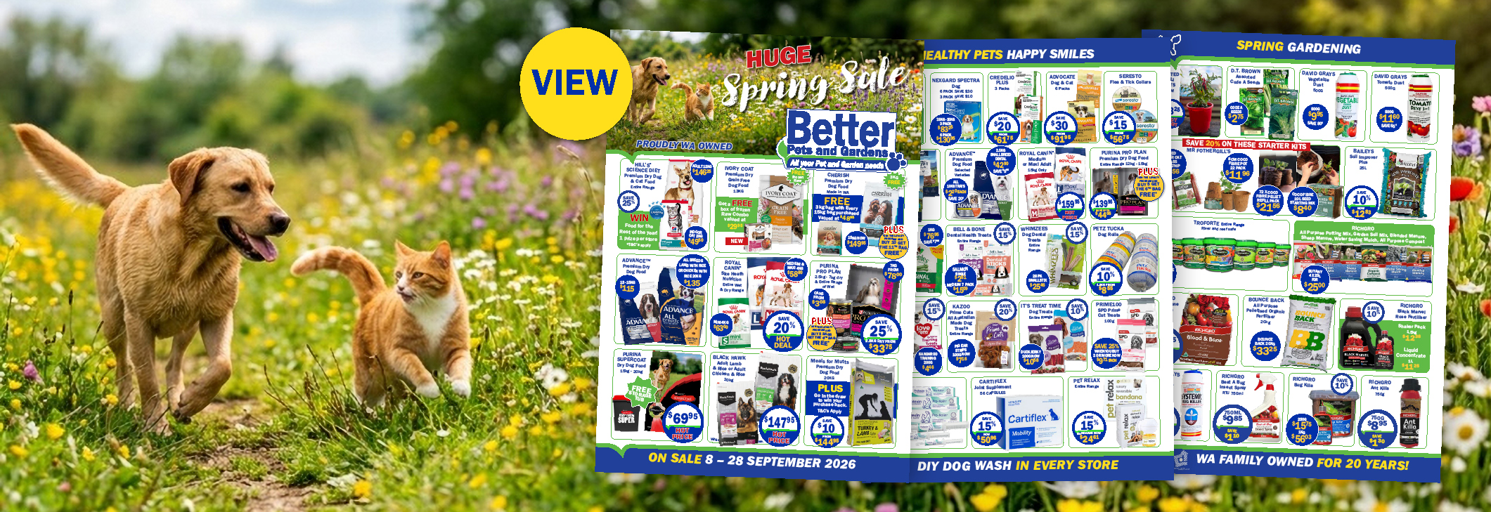 September 2026 – Spring Sale