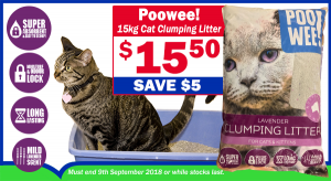 Poowee Clumping Litter